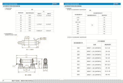 陜西電動(dòng)機(jī)上用高壓限流熔斷器